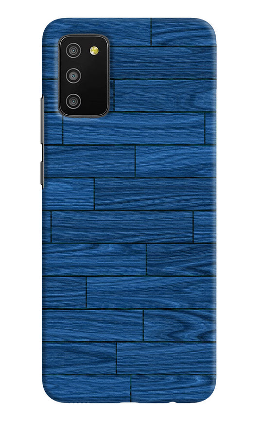 Wooden Texture Samsung M02s Hard Case Back Cover by Casekaro