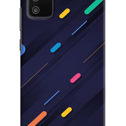 Abstract Design Samsung M02s Hard Case Back Cover by Casekaro