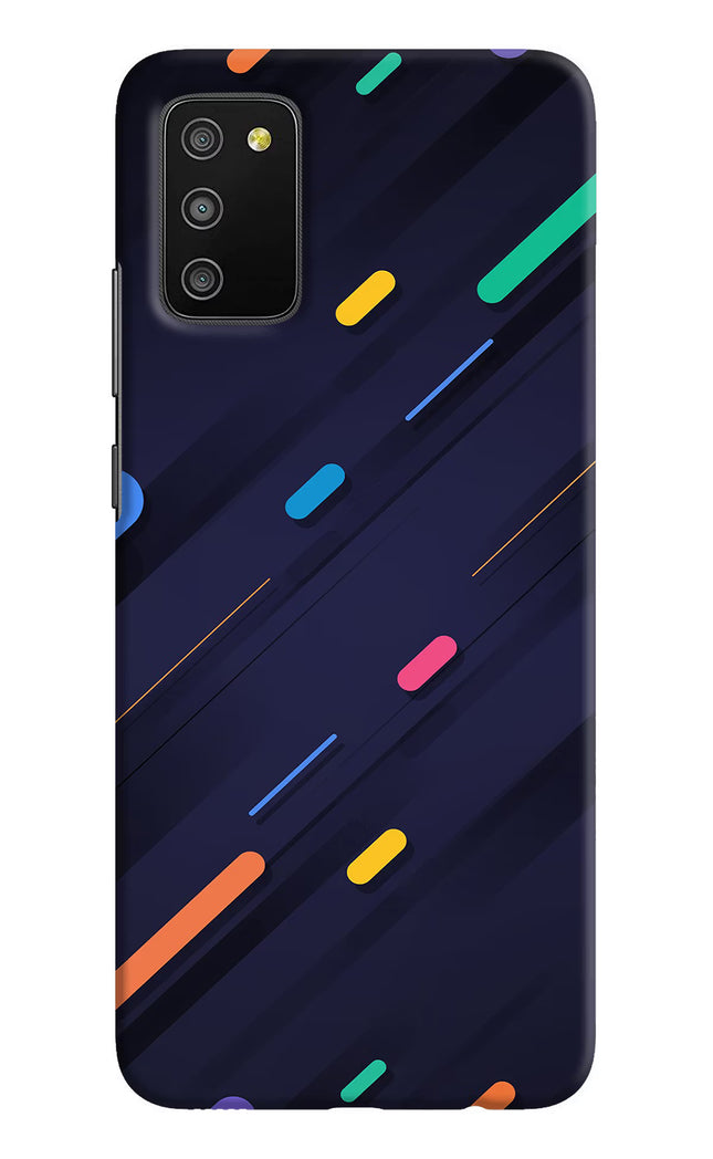 Abstract Design Samsung M02s Hard Case Back Cover by Casekaro