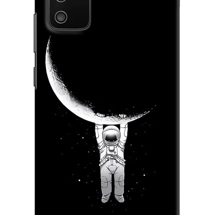 Moon Space Samsung M02s Hard Case Back Cover by Casekaro