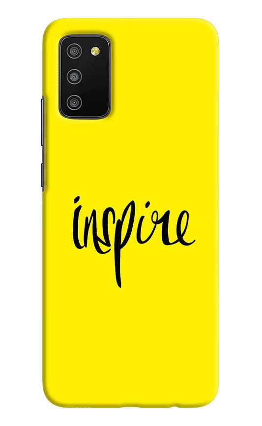 Inspire Samsung M02s Hard Case Back Cover by Casekaro