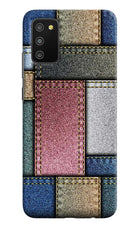 Multicolor Jeans Samsung M02s Hard Case Back Cover by Casekaro