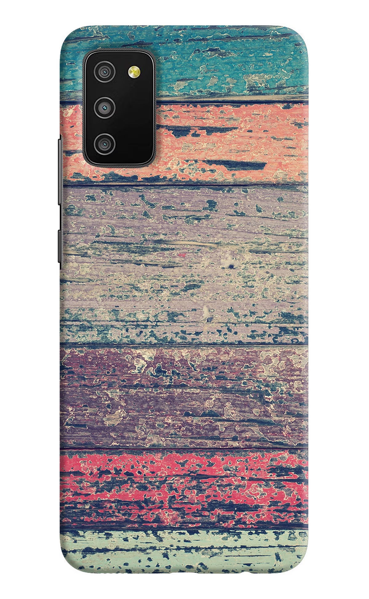 Colourful Wall Samsung M02s Hard Case Back Cover by Casekaro
