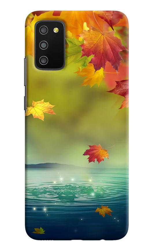 Flowers Samsung M02s Hard Case Back Cover by Casekaro