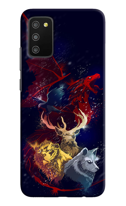 Game Of Thrones Samsung M02s Hard Case Back Cover by Casekaro