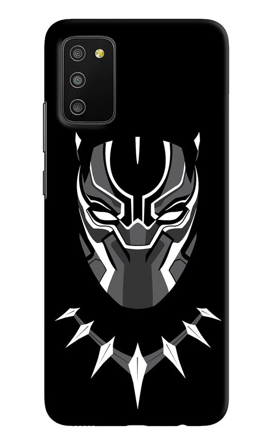 Black Panther Samsung M02s Hard Case Back Cover by Casekaro