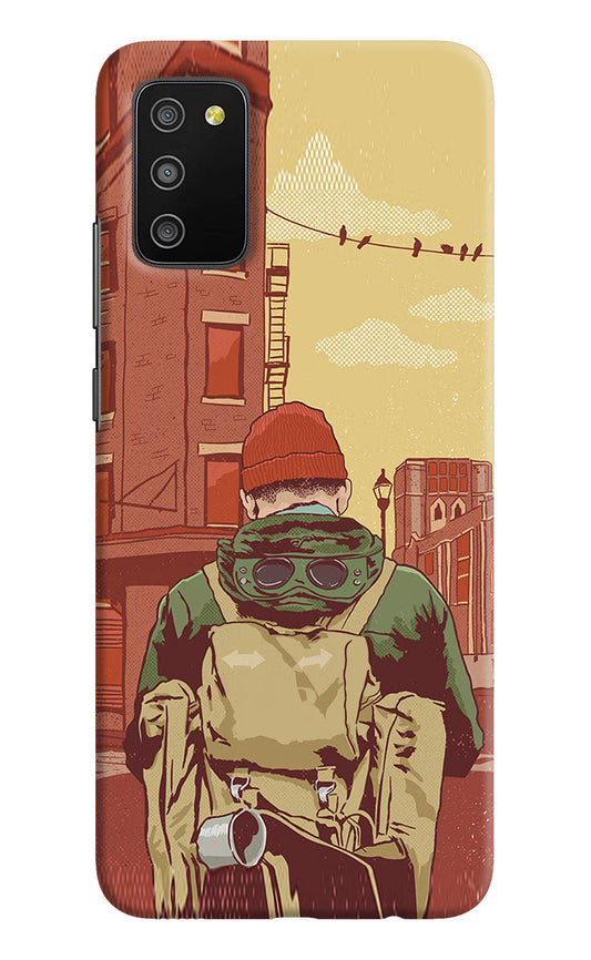 Adventurous Samsung M02s Hard Case Back Cover by Casekaro