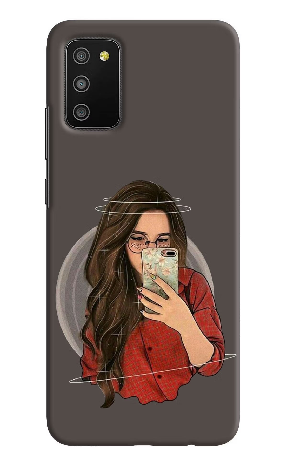 Selfie Queen Samsung M02s Hard Case Back Cover by Casekaro