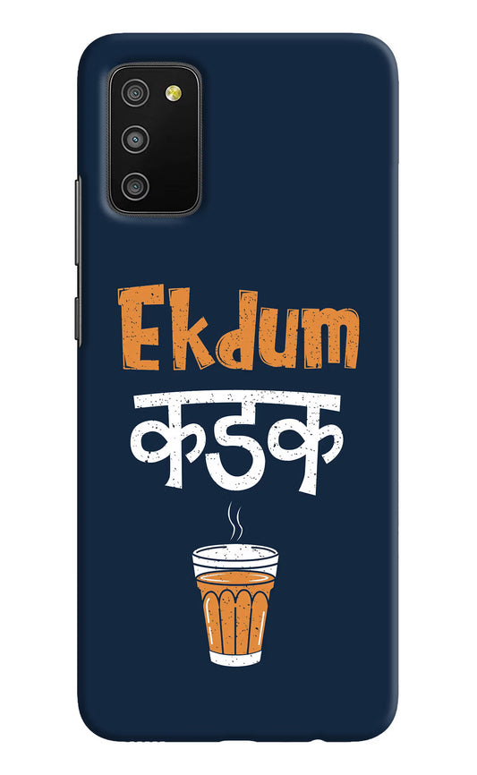 Ekdum Kadak Chai Samsung M02s Hard Case Back Cover by Casekaro