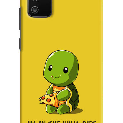 I'm on Ninja Diet Samsung M02s Hard Case Back Cover by Casekaro