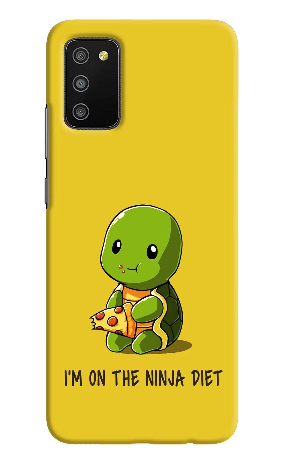 I'm on Ninja Diet Samsung M02s Hard Case Back Cover by Casekaro