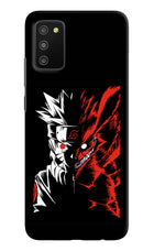 Naruto Two Face Samsung M02s Hard Case Back Cover by Casekaro