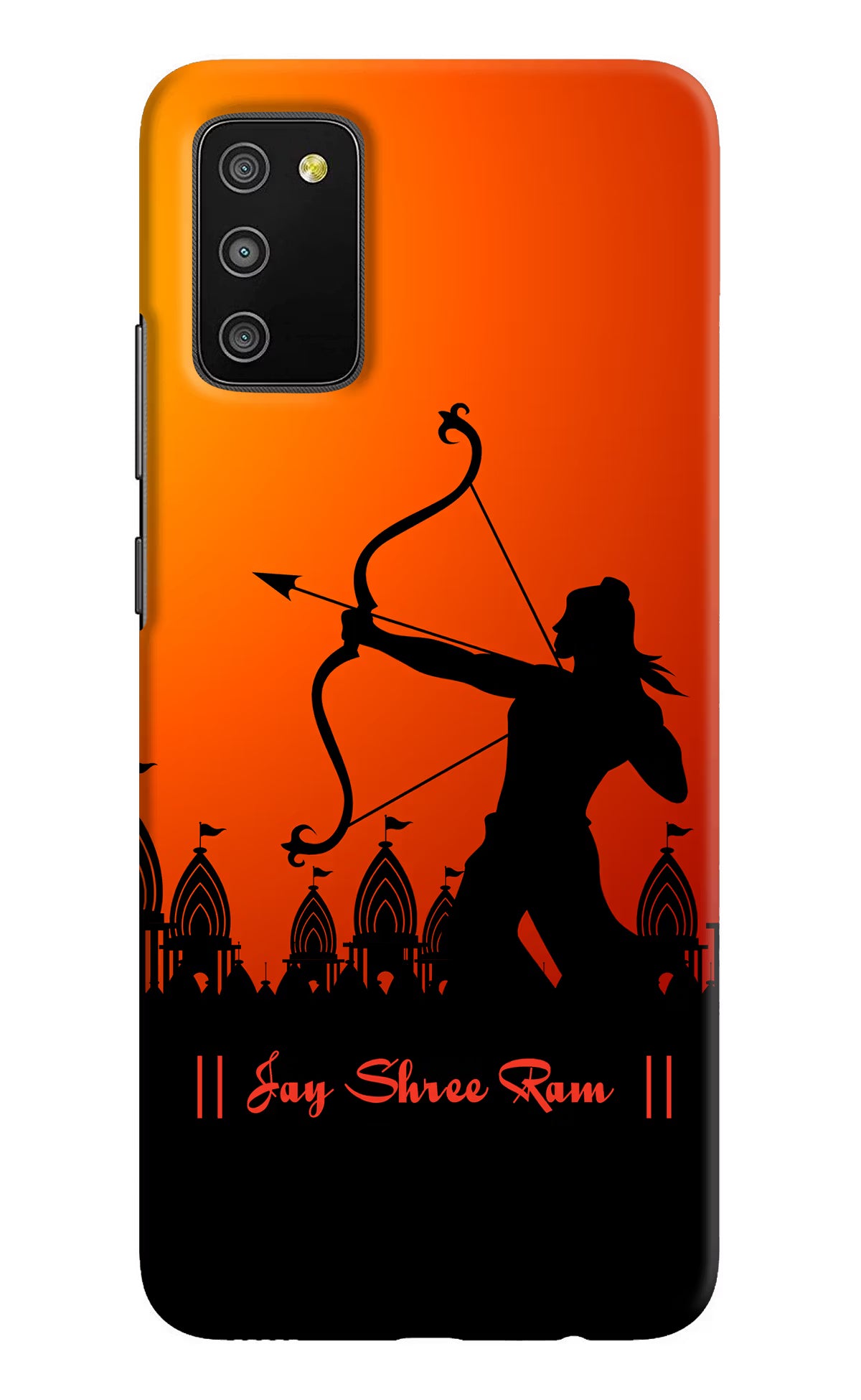 Lord Ram - 4 Samsung M02s Hard Case Back Cover by Casekaro