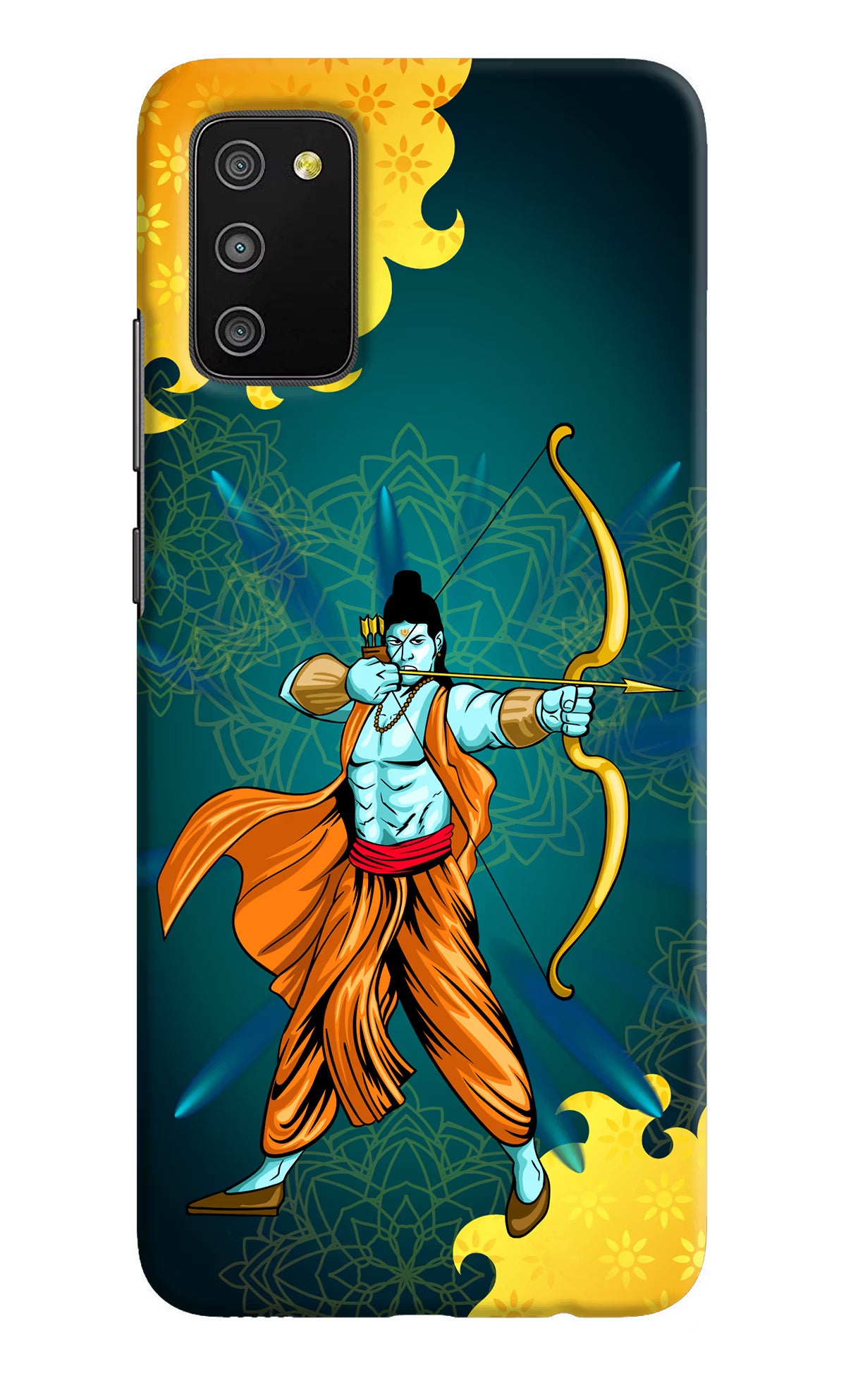 Lord Ram - 6 Samsung M02s Hard Case Back Cover by Casekaro