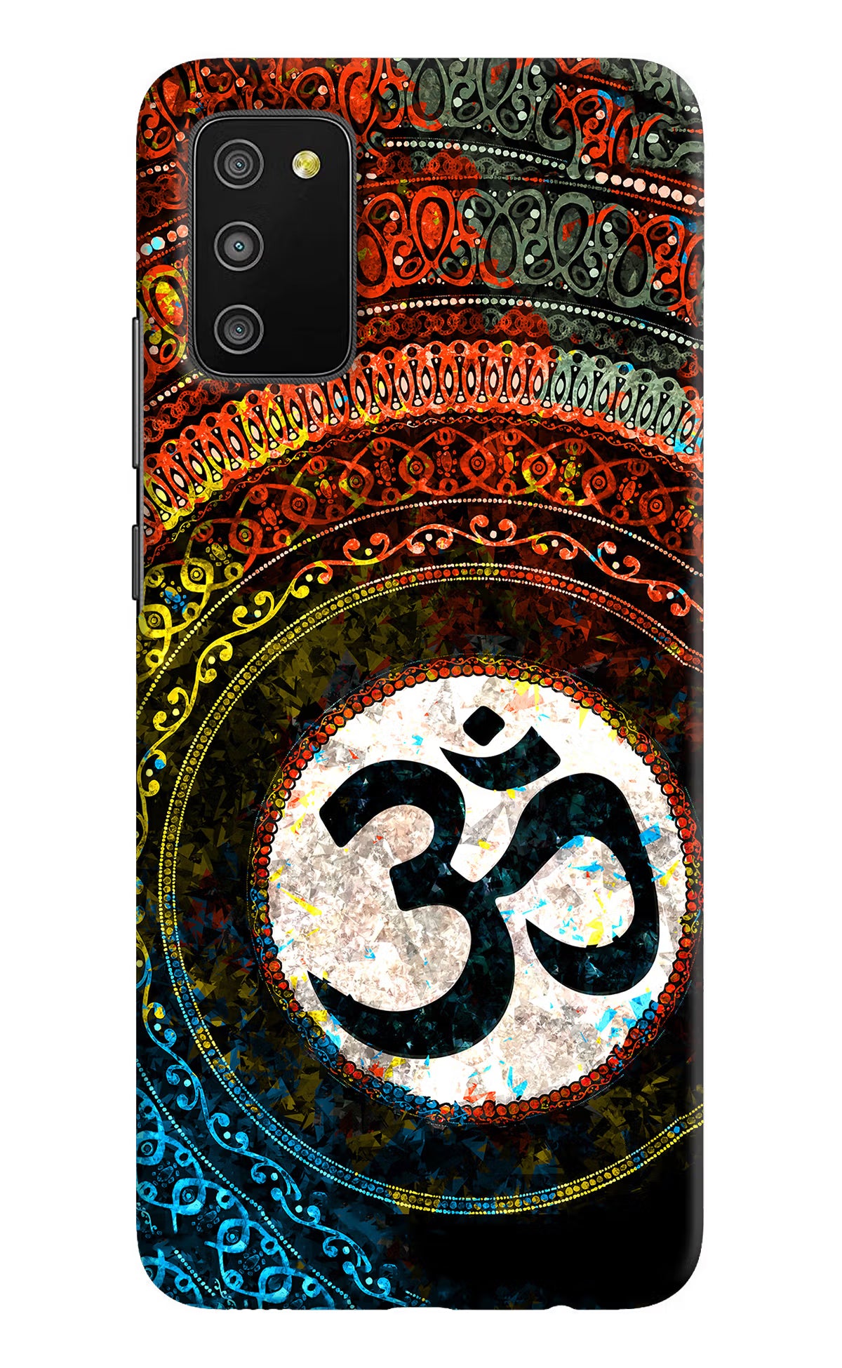 Om Cultural Samsung M02s Hard Case Back Cover by Casekaro
