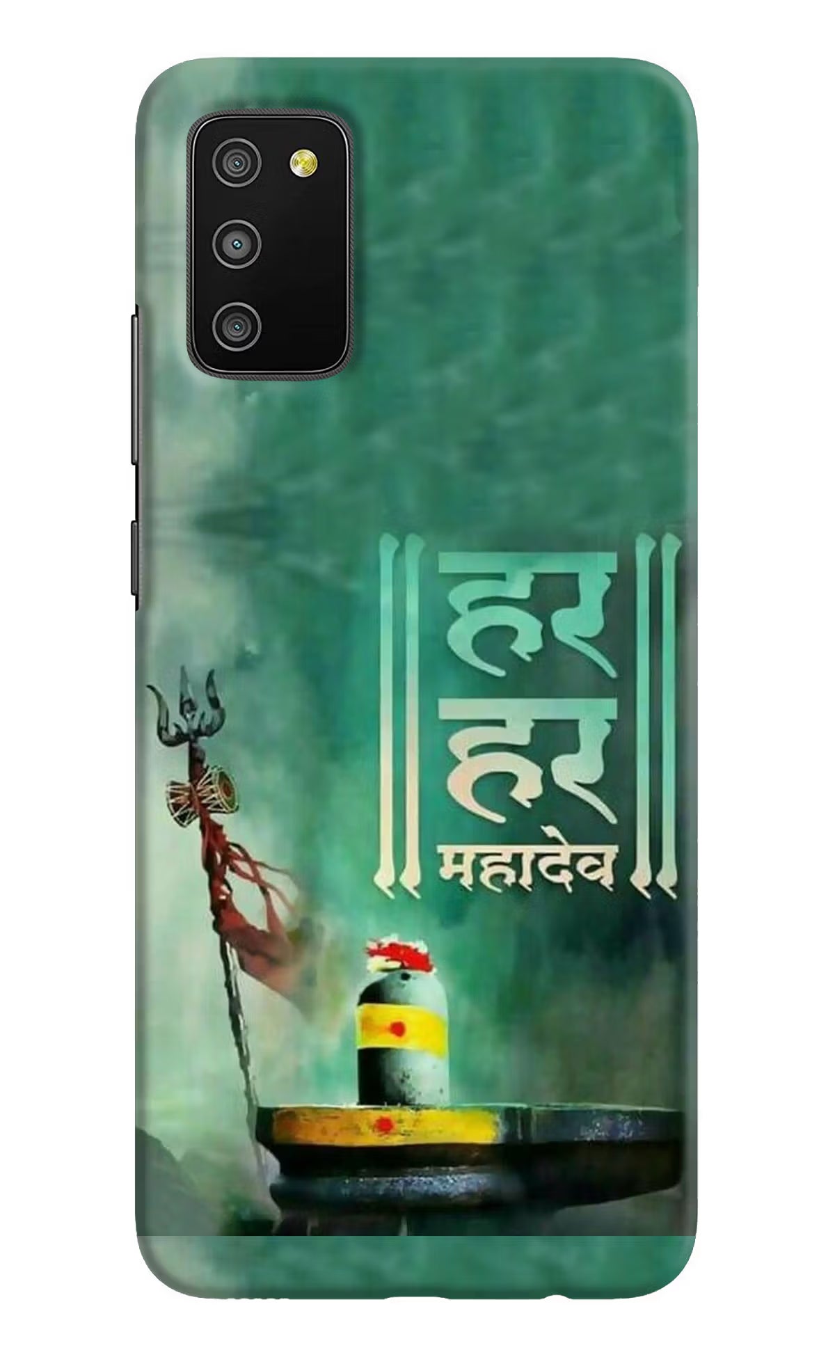 Har Har Mahadev Shivling Samsung M02s Hard Case Back Cover by Casekaro