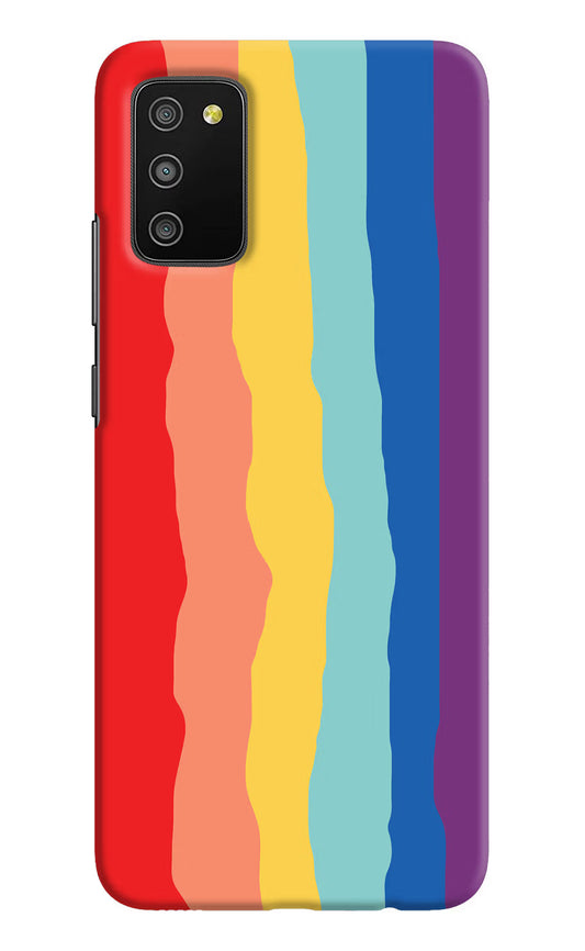 Rainbow Samsung M02s Hard Case Back Cover by Casekaro