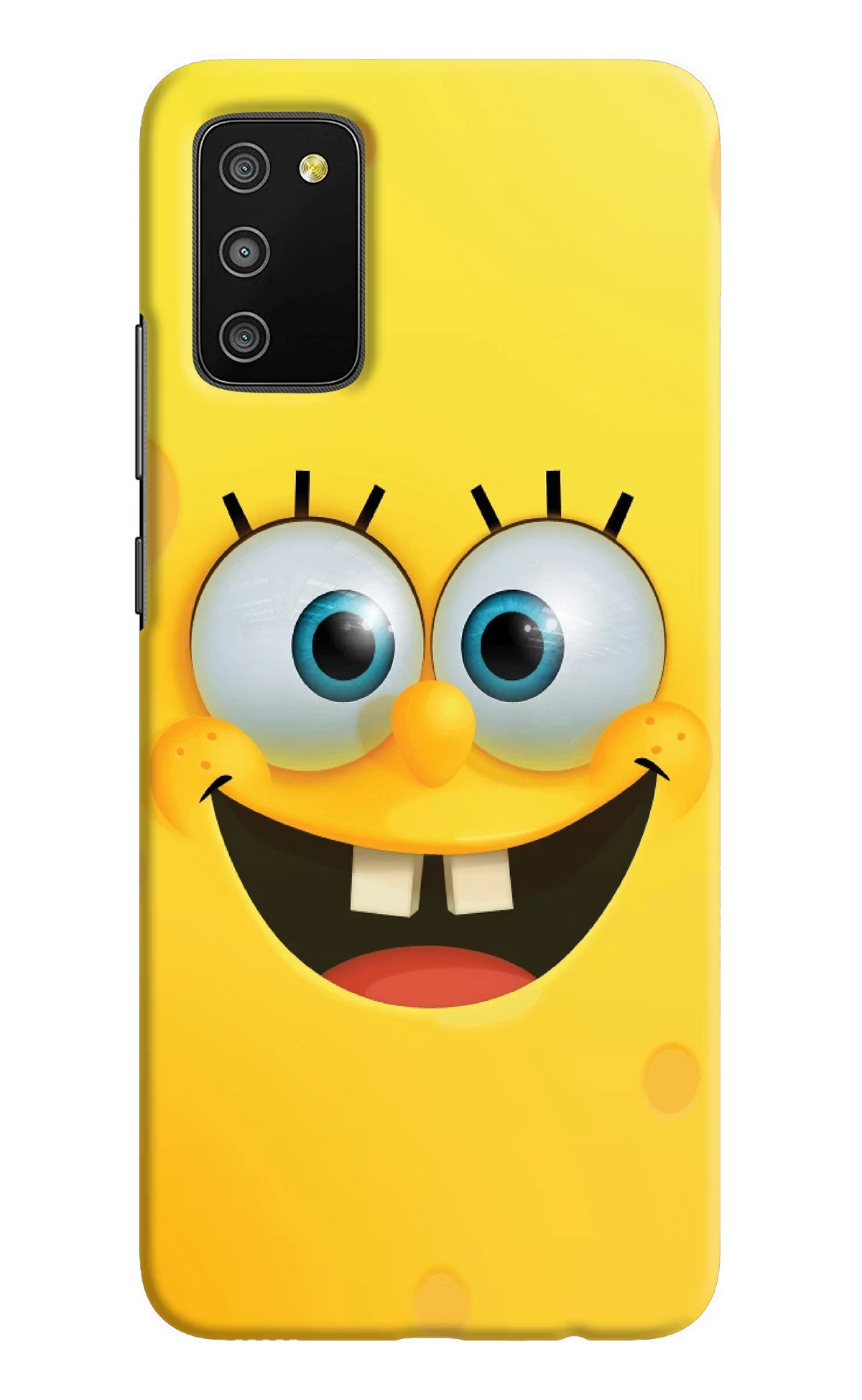 Sponge 1 Samsung M02s Hard Case Back Cover by Casekaro