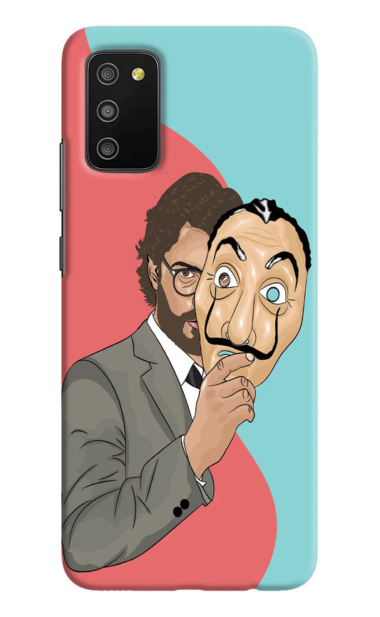 Professor Samsung M02s Hard Case Back Cover by Casekaro