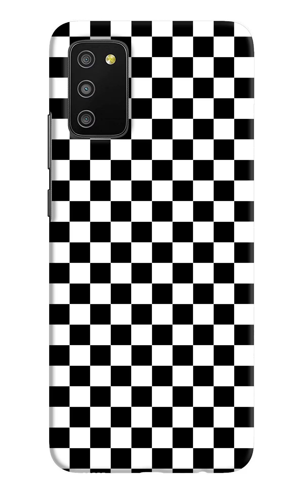 Chess Board Samsung M02s Hard Case Back Cover by Casekaro
