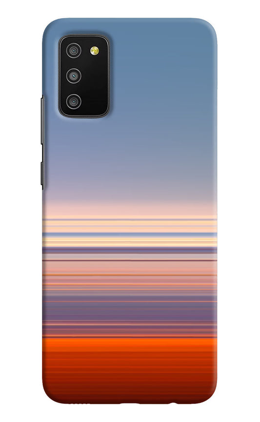 Morning Colors Samsung M02s Hard Case Back Cover by Casekaro