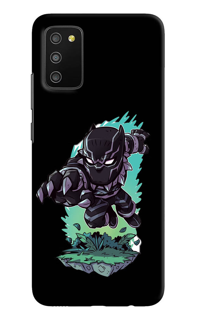 Black Panther Samsung M02s Hard Case Back Cover by Casekaro