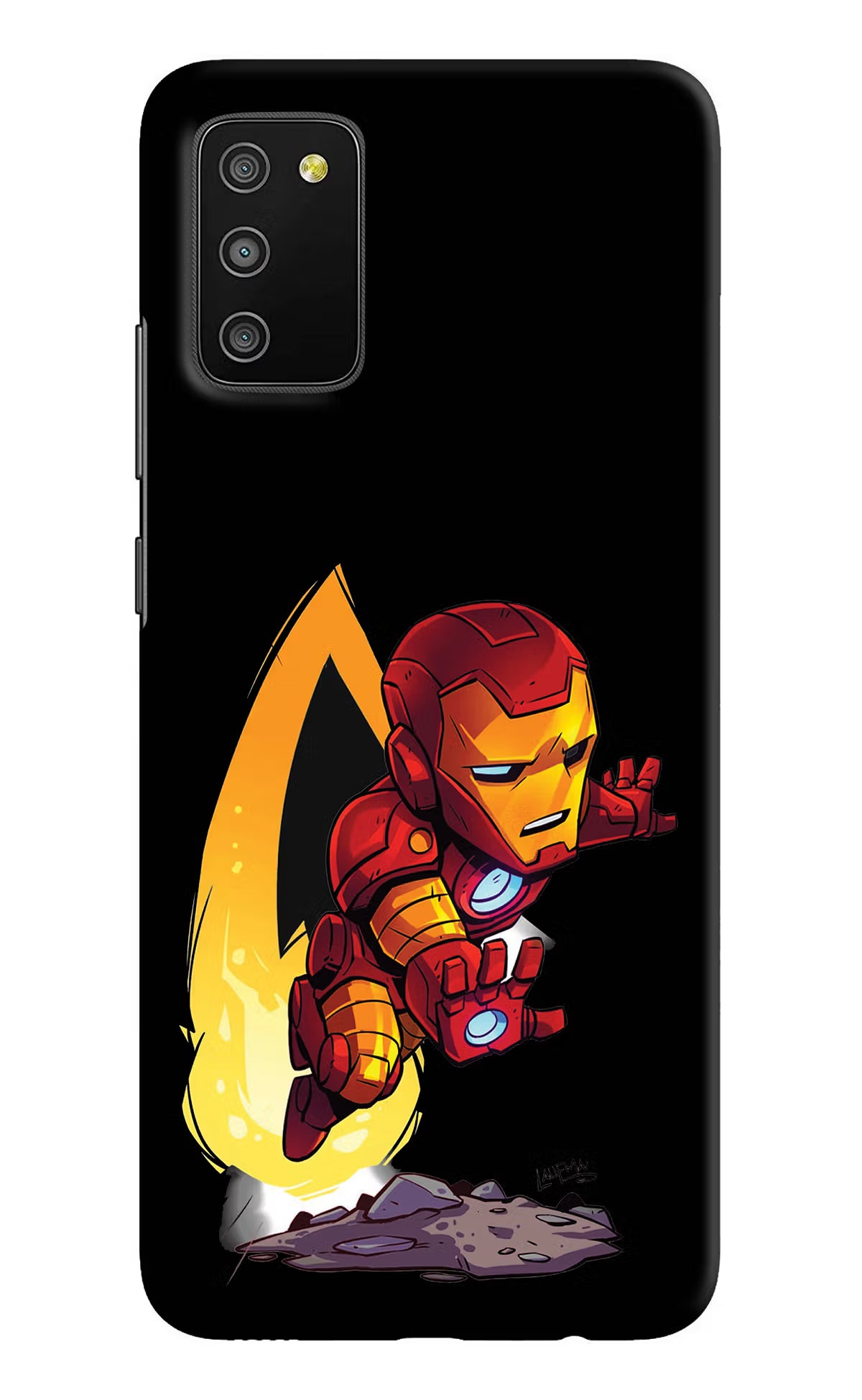 IronMan Samsung M02s Hard Case Back Cover by Casekaro