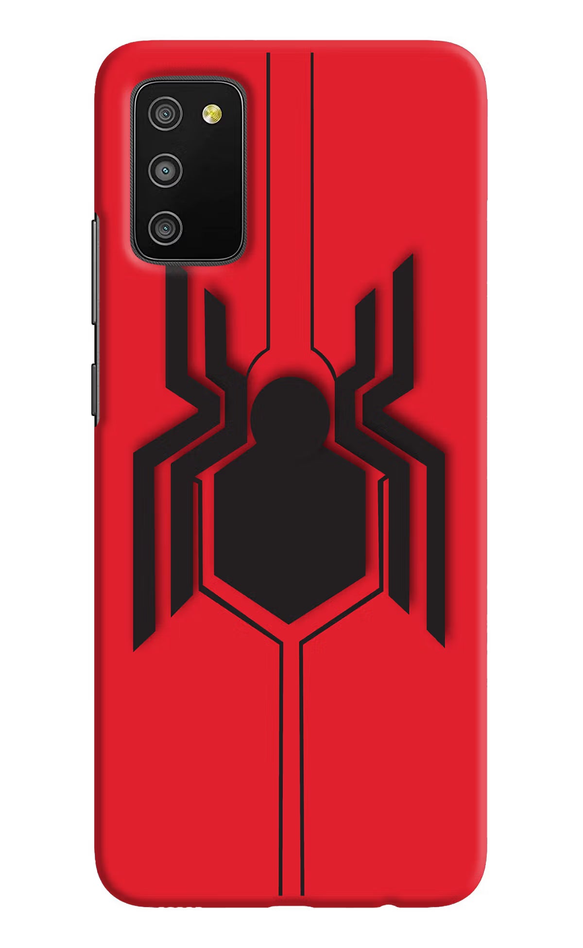 Spider Samsung M02s Hard Case Back Cover by Casekaro