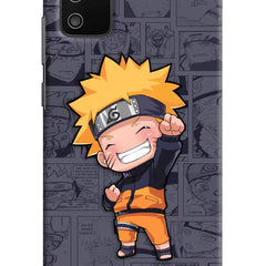 Chota Naruto Samsung M02s Hard Case Back Cover by Casekaro