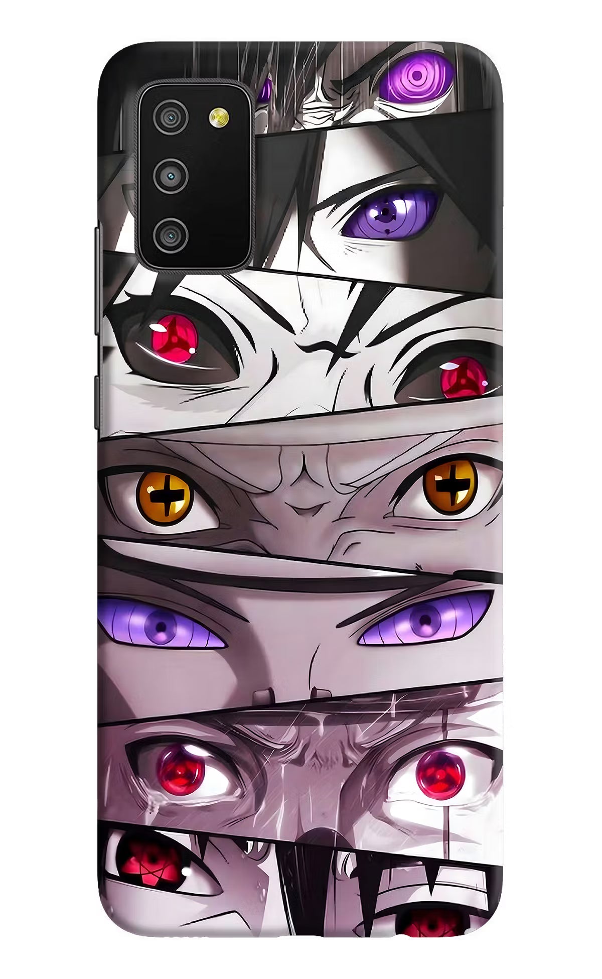 Naruto Anime Samsung M02s Hard Case Back Cover by Casekaro