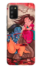 Radhe Krishna Samsung M02s Hard Case Back Cover by Casekaro