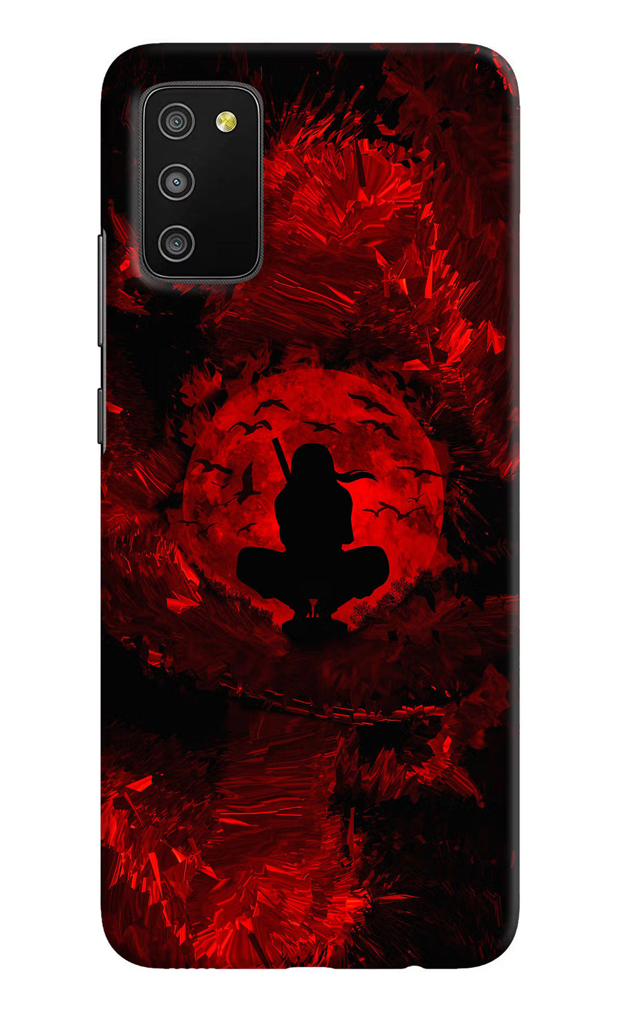Itachi Uchiha Samsung M02s Back Cover, Hard case