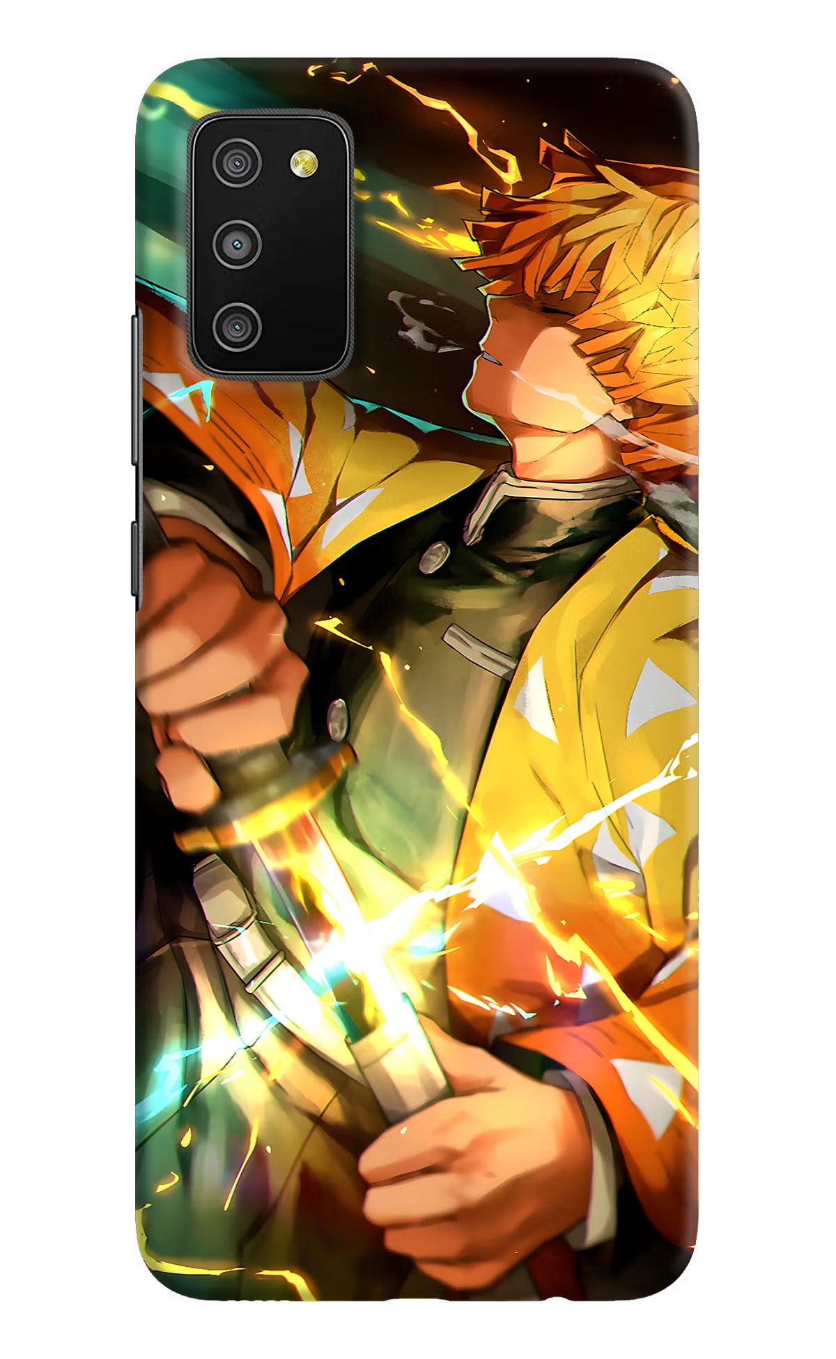 Demon Slayer Samsung M02s Hard Case Back Cover by Casekaro