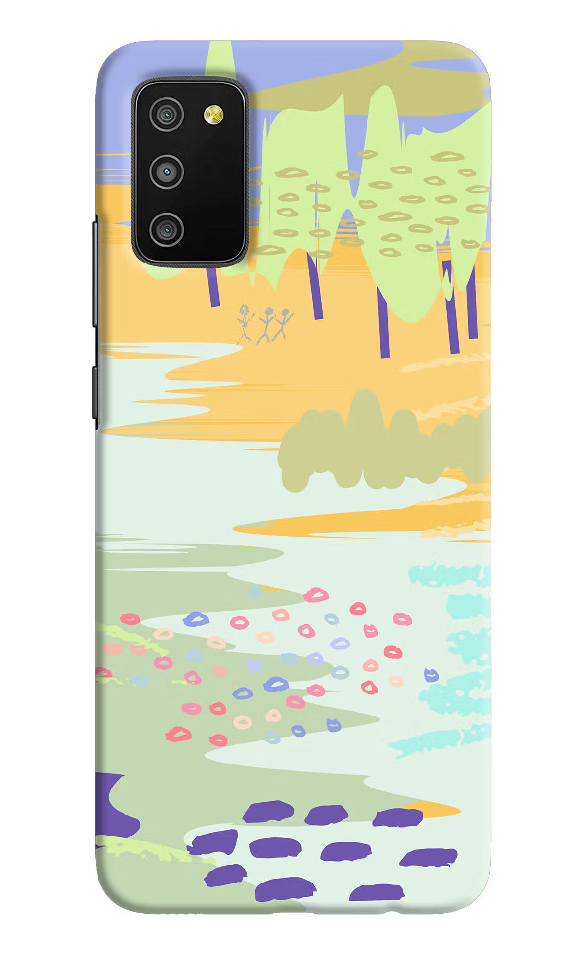 Scenery Samsung M02s Hard Case Back Cover by Casekaro