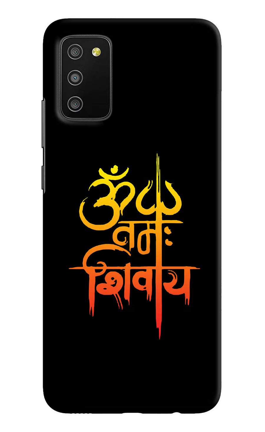 Om Namah Shivay Samsung M02s Back Cover, Hard case