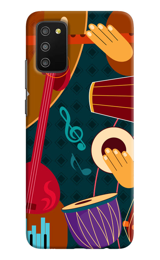 Music Instrument Samsung M02s Hard Case Back Cover by Casekaro