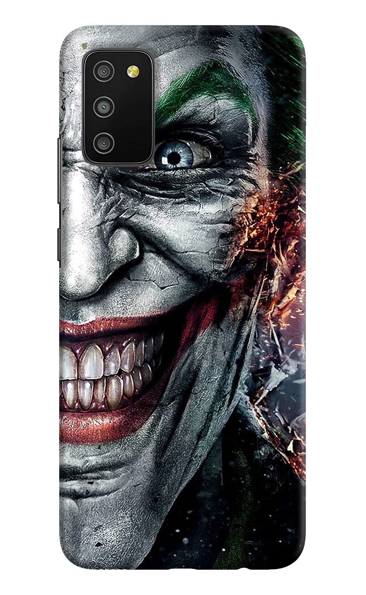 Joker Cam Samsung M02s Hard Case Back Cover by Casekaro