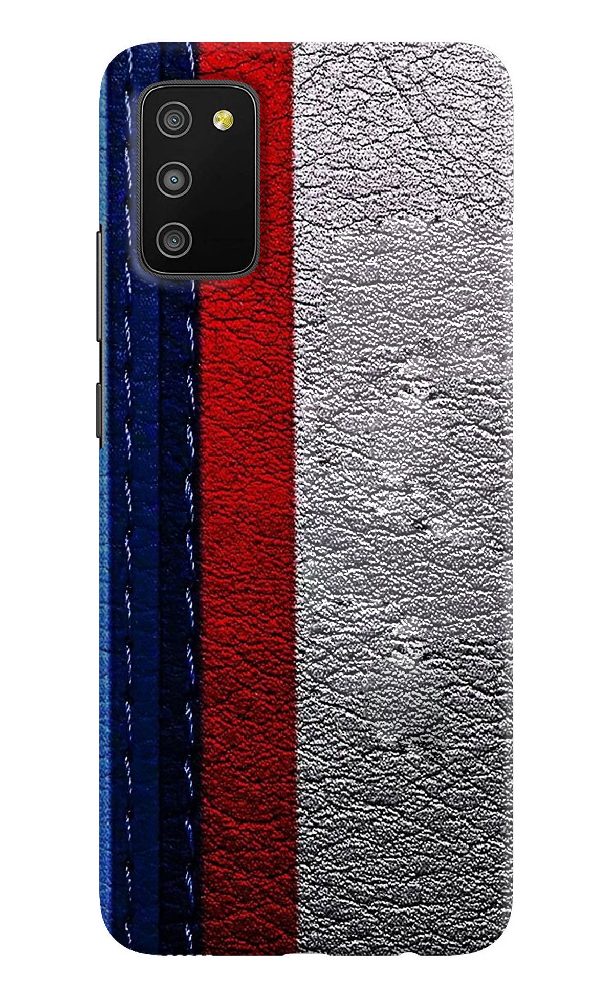 BMW Stripes Samsung M02s Back Cover