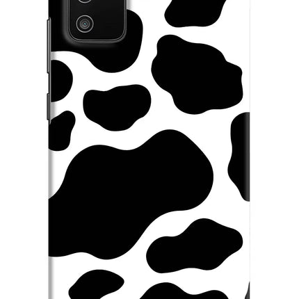 Cow Spots Samsung M02s Hard Case Back Cover by Casekaro