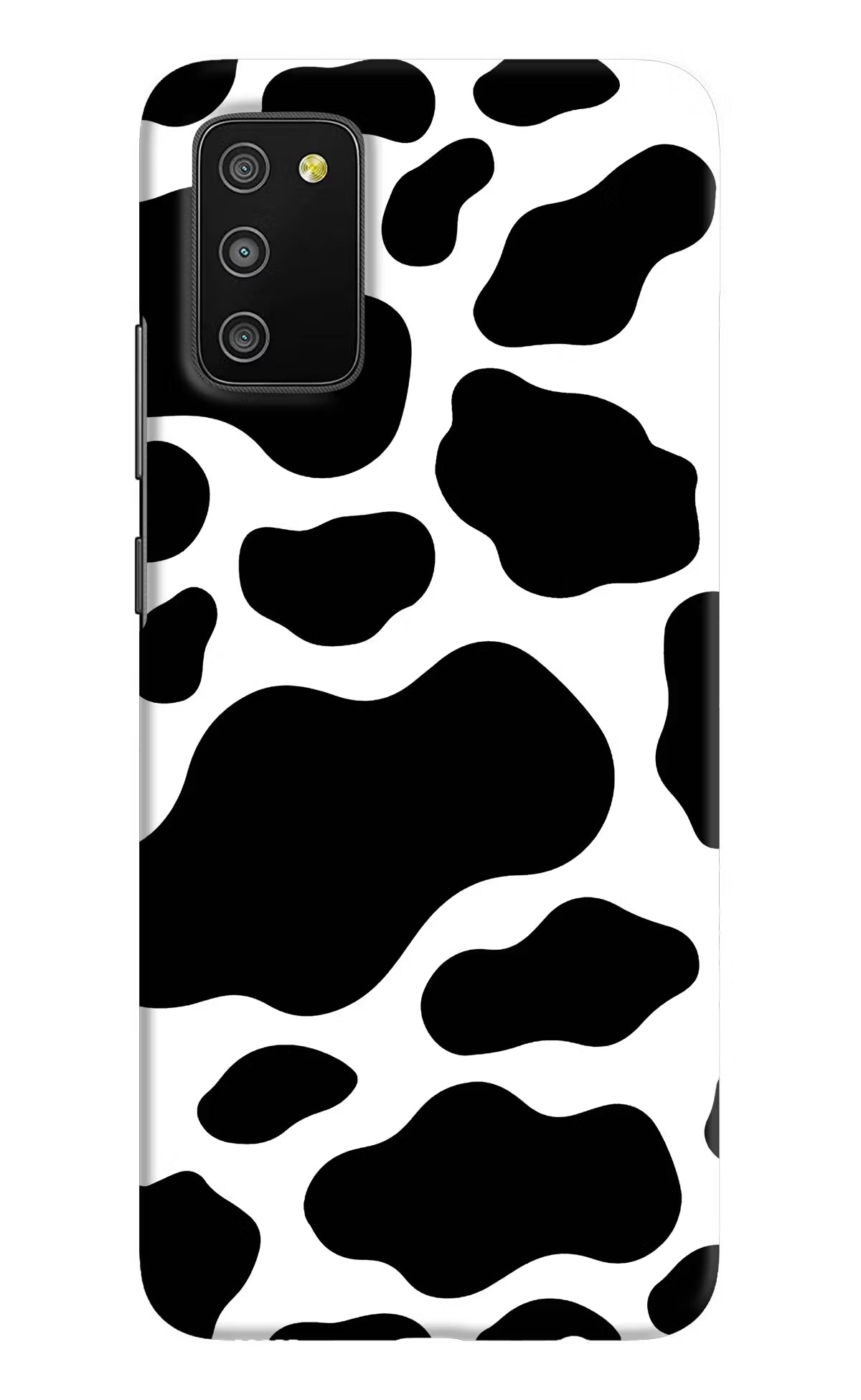 Cow Spots Samsung M02s Hard Case Back Cover by Casekaro