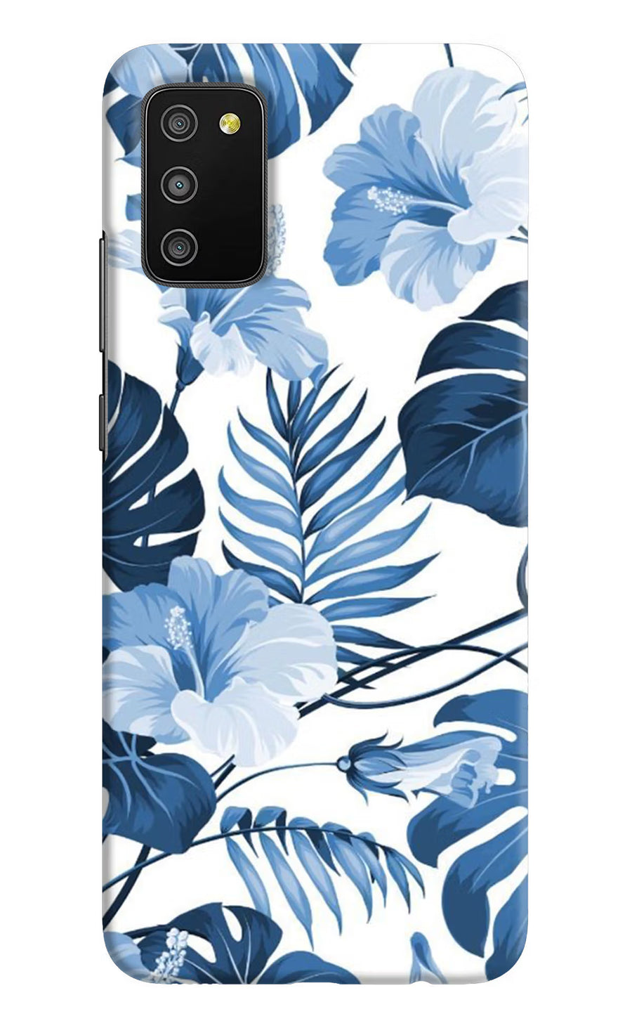 Fabric Art Samsung M02s Back Cover, Hard case