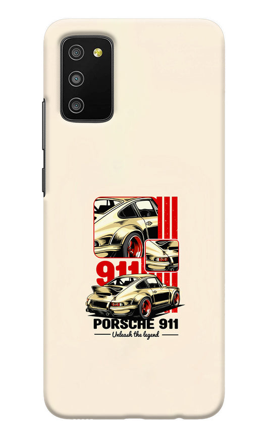 Classic Porsche 911 Samsung M02s Back Cover