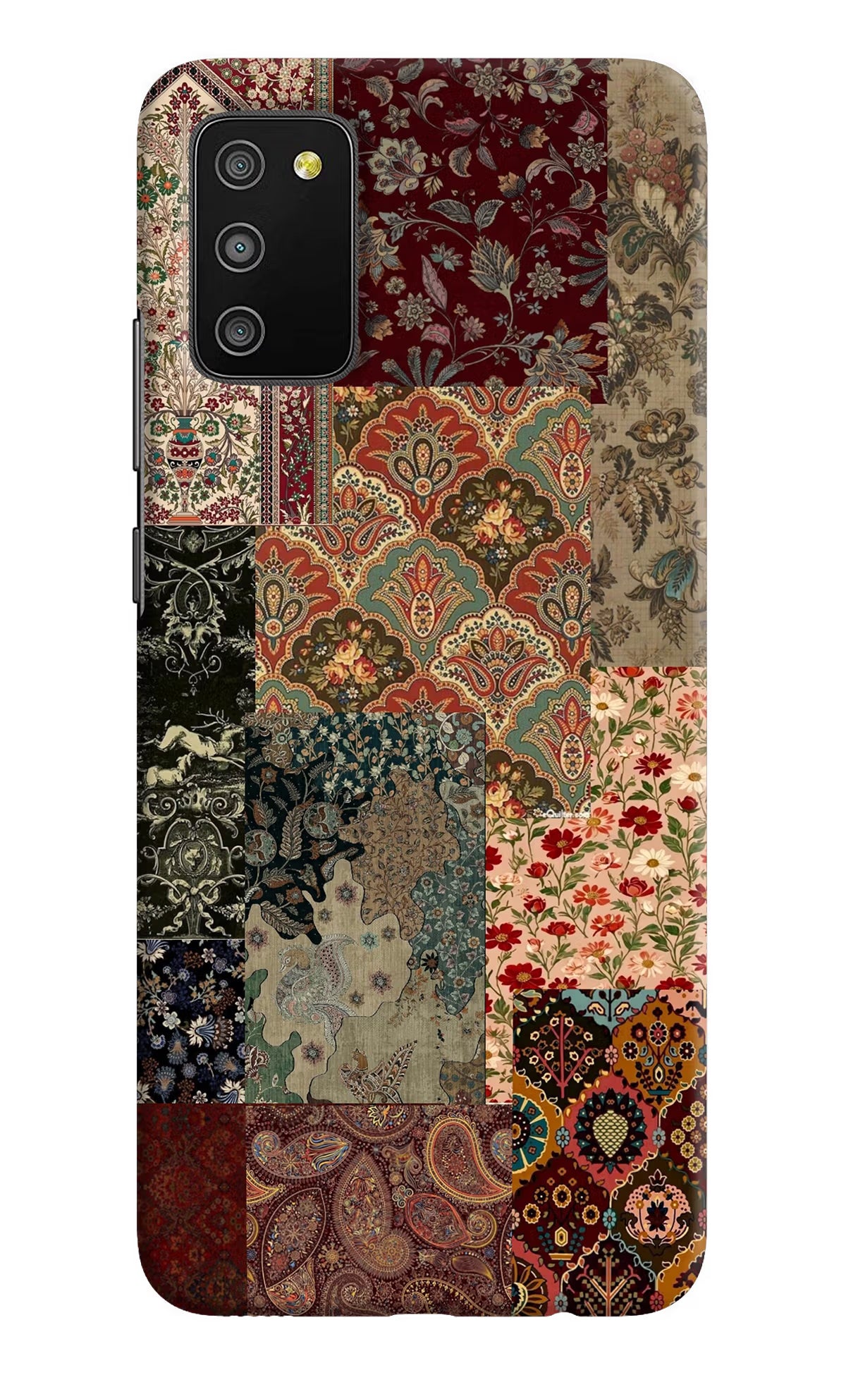 Desi Print Samsung M02s Hard Case Back Cover by Casekaro
