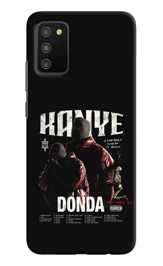 Donda Kanye West Samsung M02s Hard Case Back Cover by Casekaro