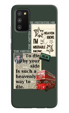 The Smiths Samsung M02s Hard Case Back Cover by Casekaro