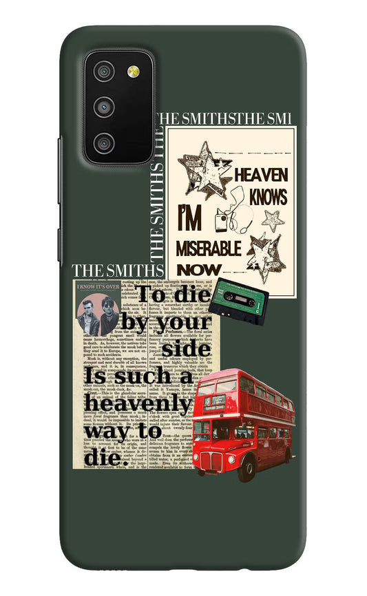 The Smiths Samsung M02s Hard Case Back Cover by Casekaro