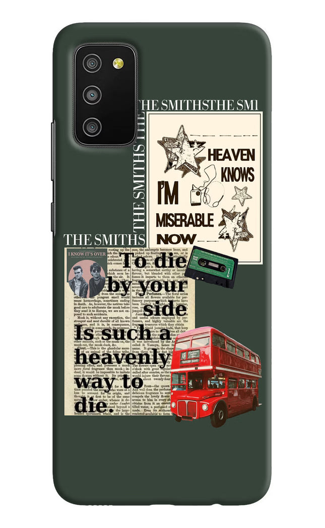 The Smiths Samsung M02s Hard Case Back Cover by Casekaro