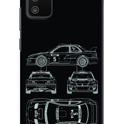 WRC'99 Samsung M02s Hard Case Back Cover by Casekaro