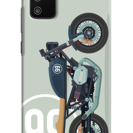 Classic Cafe Racer 99 Samsung M02s Hard Case Back Cover by Casekaro
