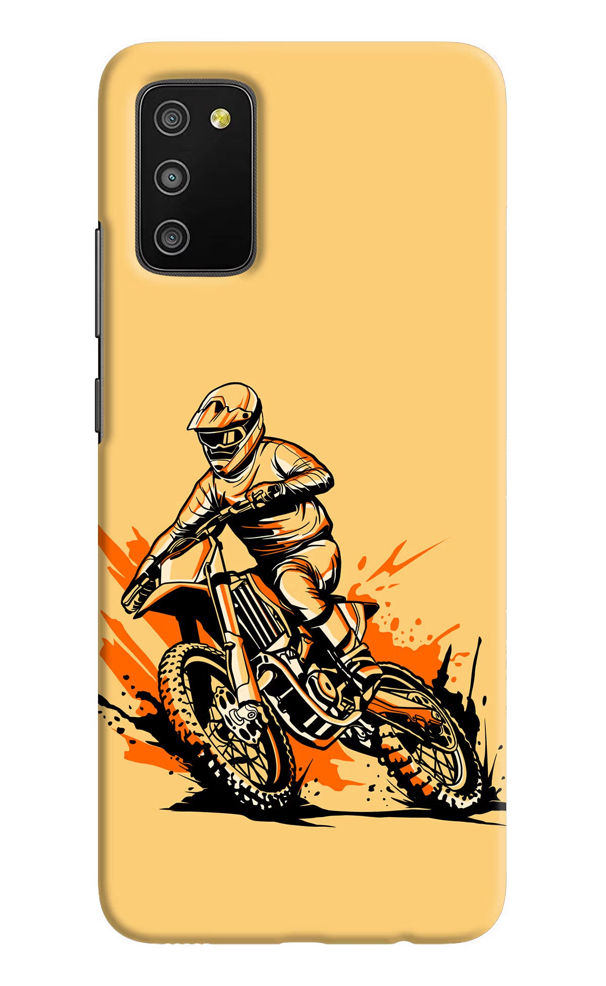 Off-Road Fury Samsung M02s Hard Case Back Cover by Casekaro